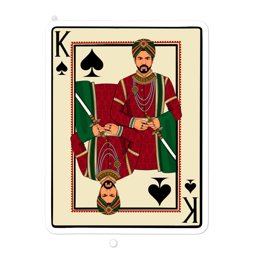 King of Spades - Bubble-free stickers