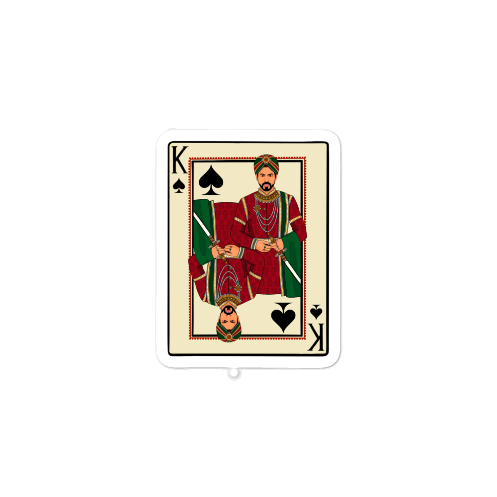 King of Spades - Bubble-free stickers