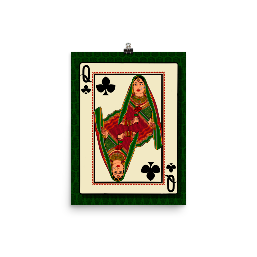 Queen of Clubs - Poster