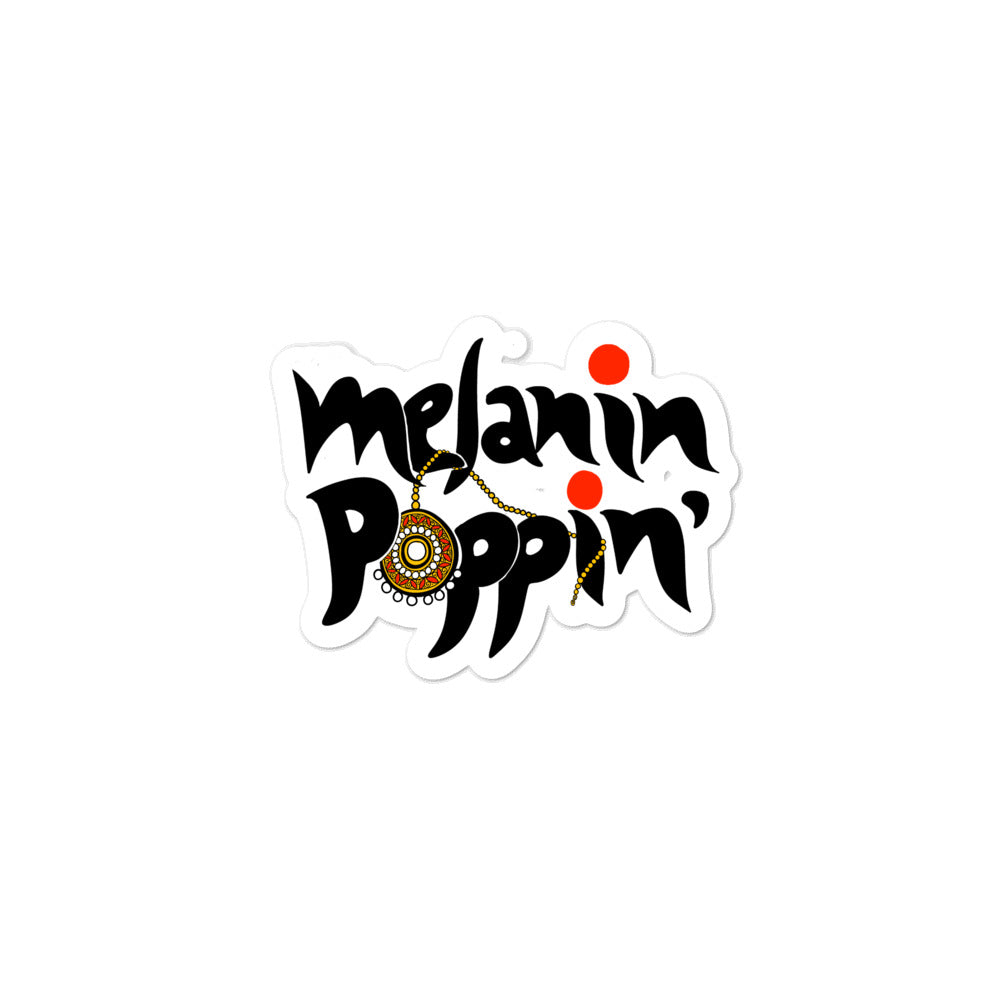 Melanin Poppin’ - stickers
