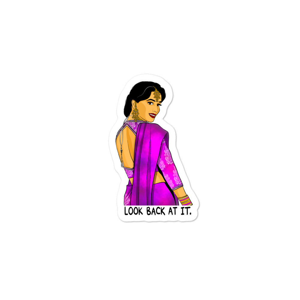 Look Back At It. - Bubble-free stickers