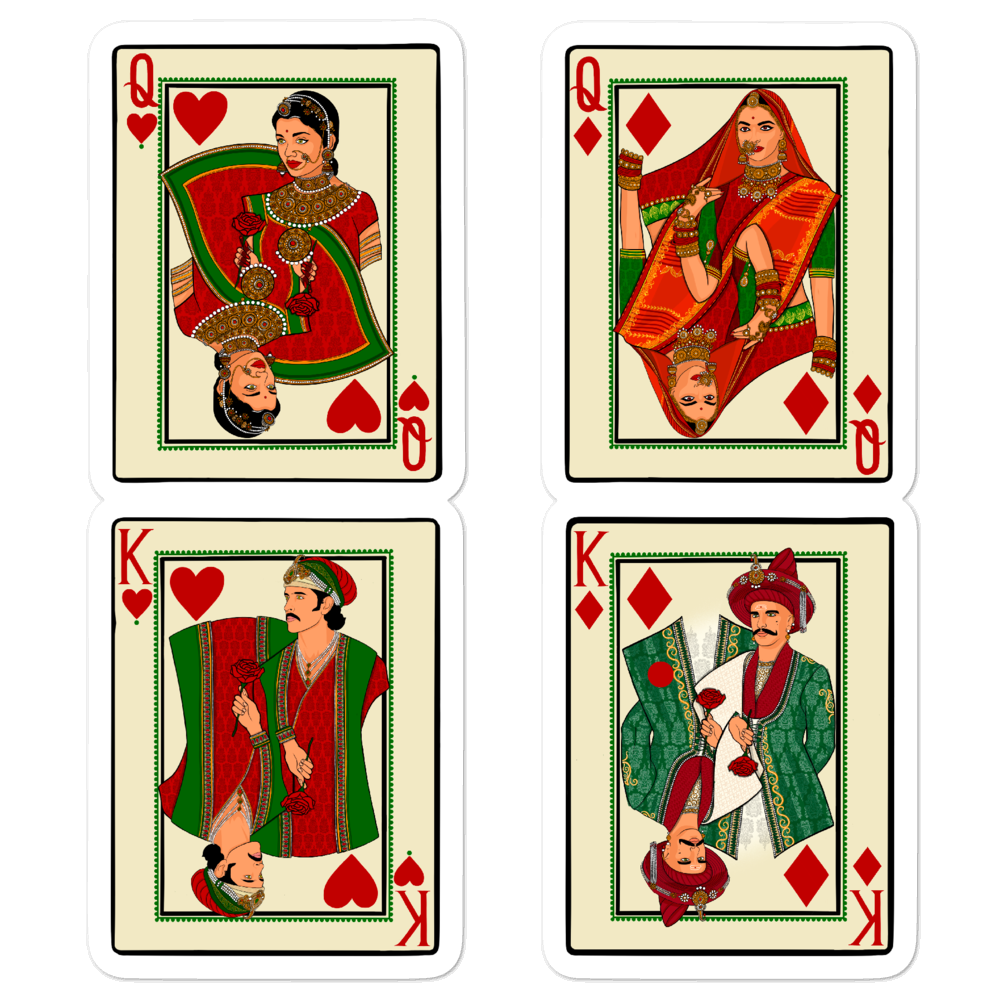 Royals (Set 1) - Bubble-free stickers