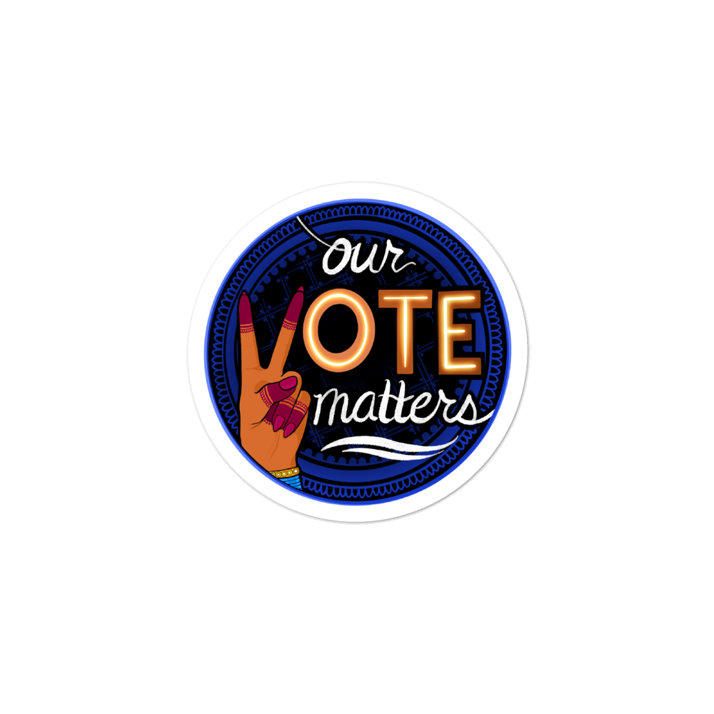 Our Vote Matters - Bubble-free stickers