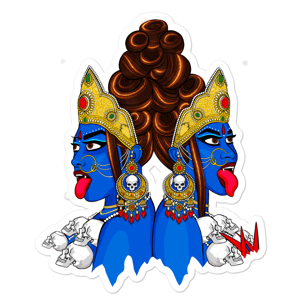 Devi Series: Women Are Powerful - Bubble-free stickers