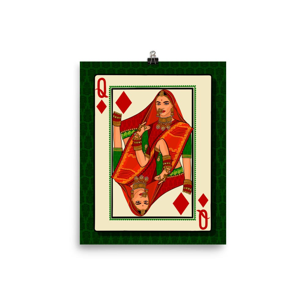 Queen of Diamonds - Poster