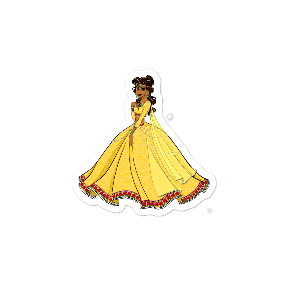 Desi Belle - Bubble-free stickers
