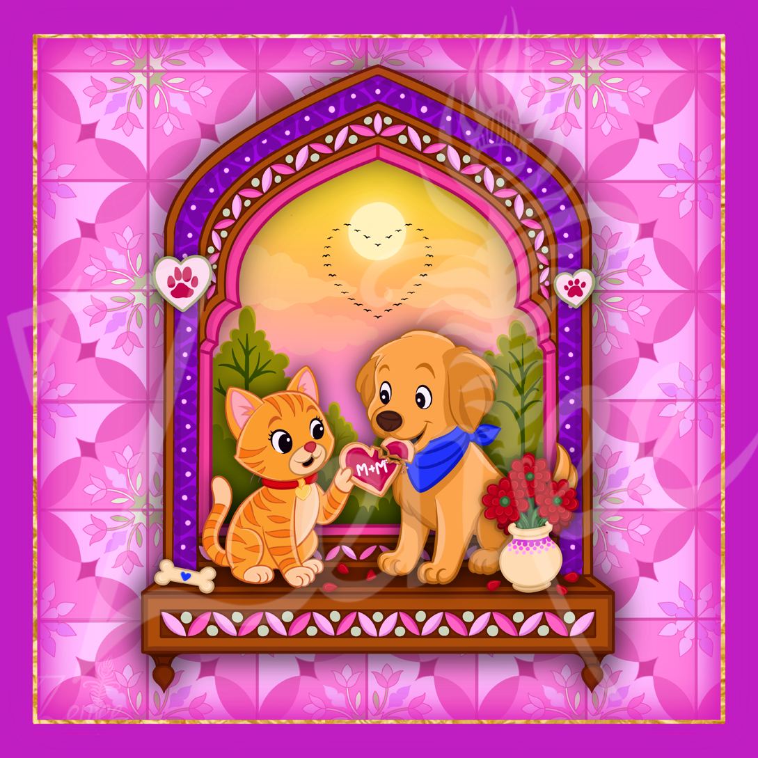 2026 Wall Calendar: Little Moments with Mimi and Momo