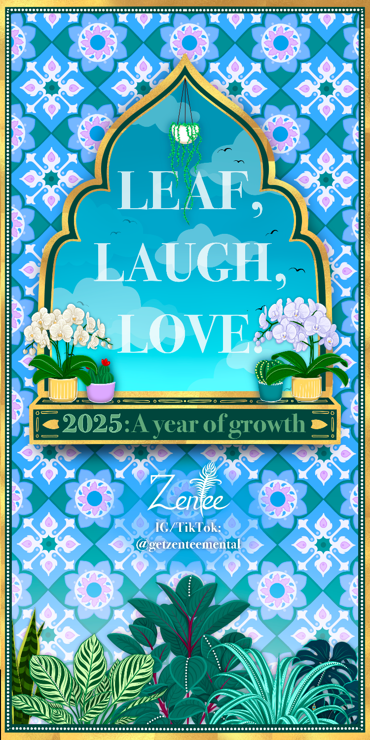 Leaf, Laugh, Love. 2025 Wall Calendar