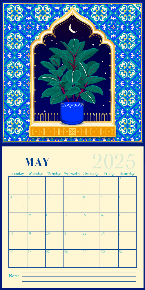 Leaf, Laugh, Love. 2025 Wall Calendar