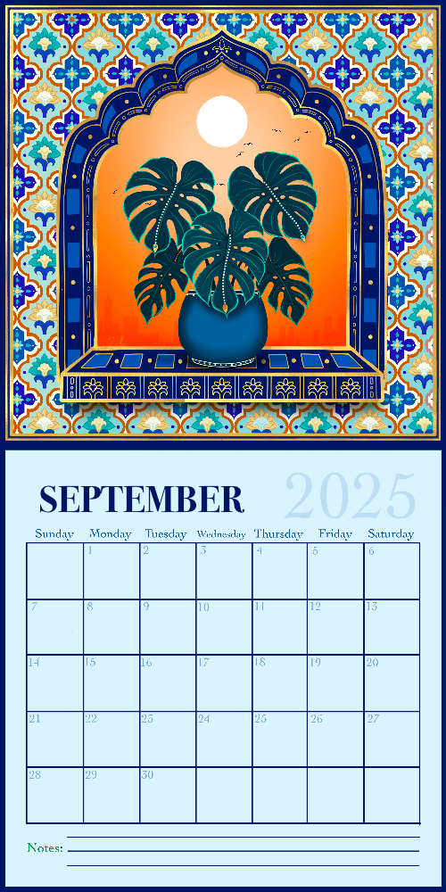 Leaf, Laugh, Love. 2025 Wall Calendar