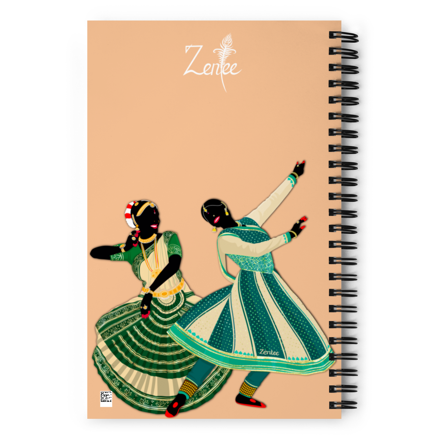 Dancers - Spiral notebook