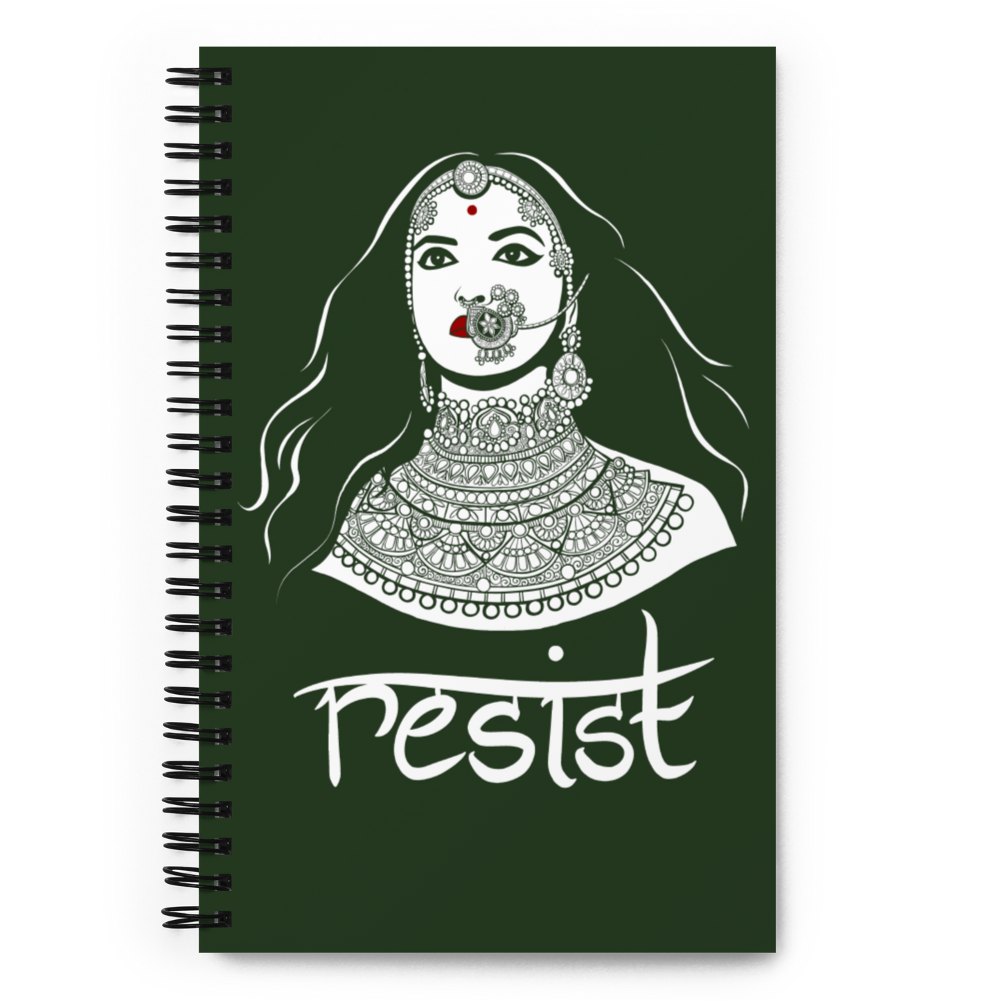 Resist - Spiral notebook