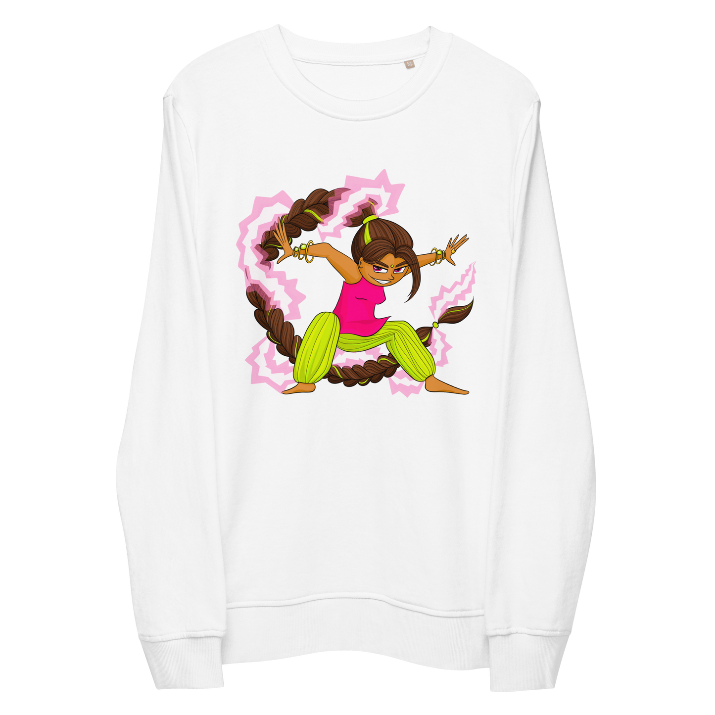 Powergirl - Unisex organic sweatshirt