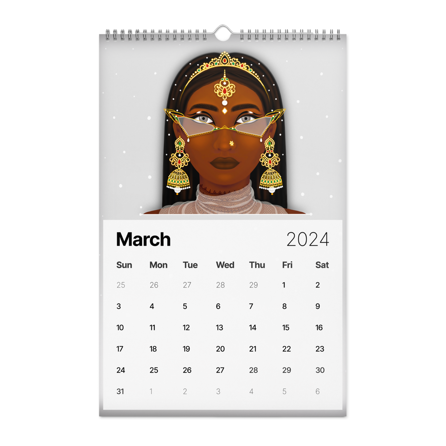 ZenTee - Wall calendar (2024)