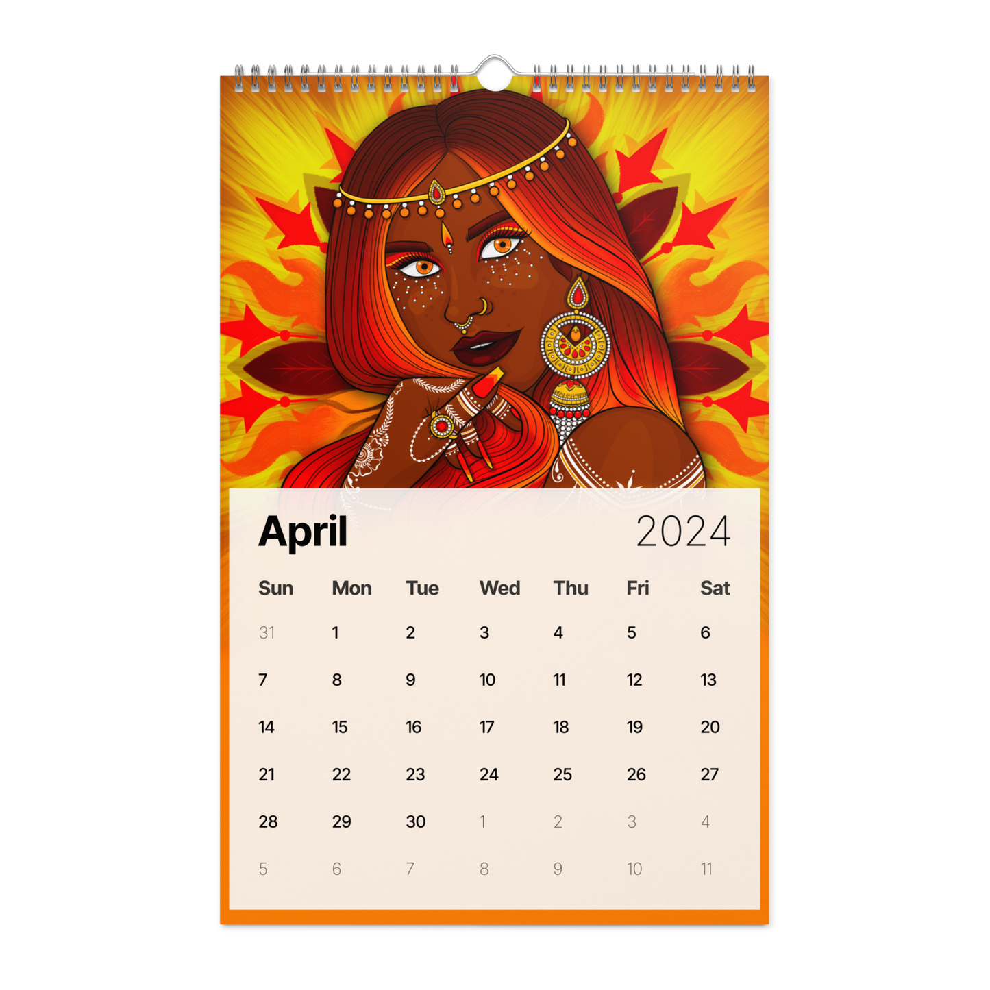ZenTee - Wall calendar (2024)