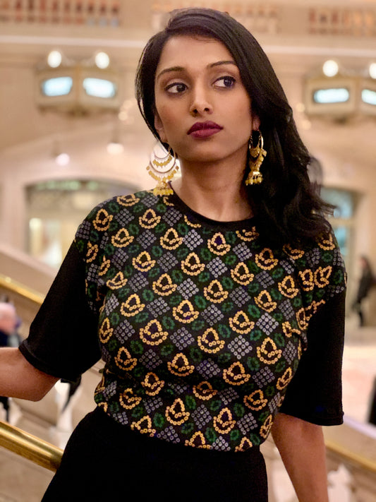 Bandhani Print - T-shirt