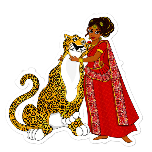 Desi Royalty: Sayuri & Bindu - Bubble-free stickers