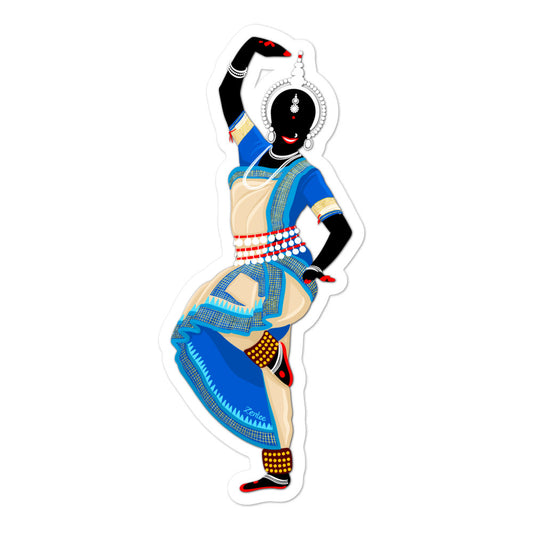 Dancing Queen: Odissi - Bubble-free stickers