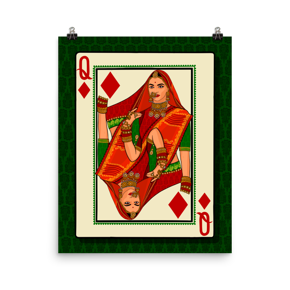 Queen of Diamonds - Poster