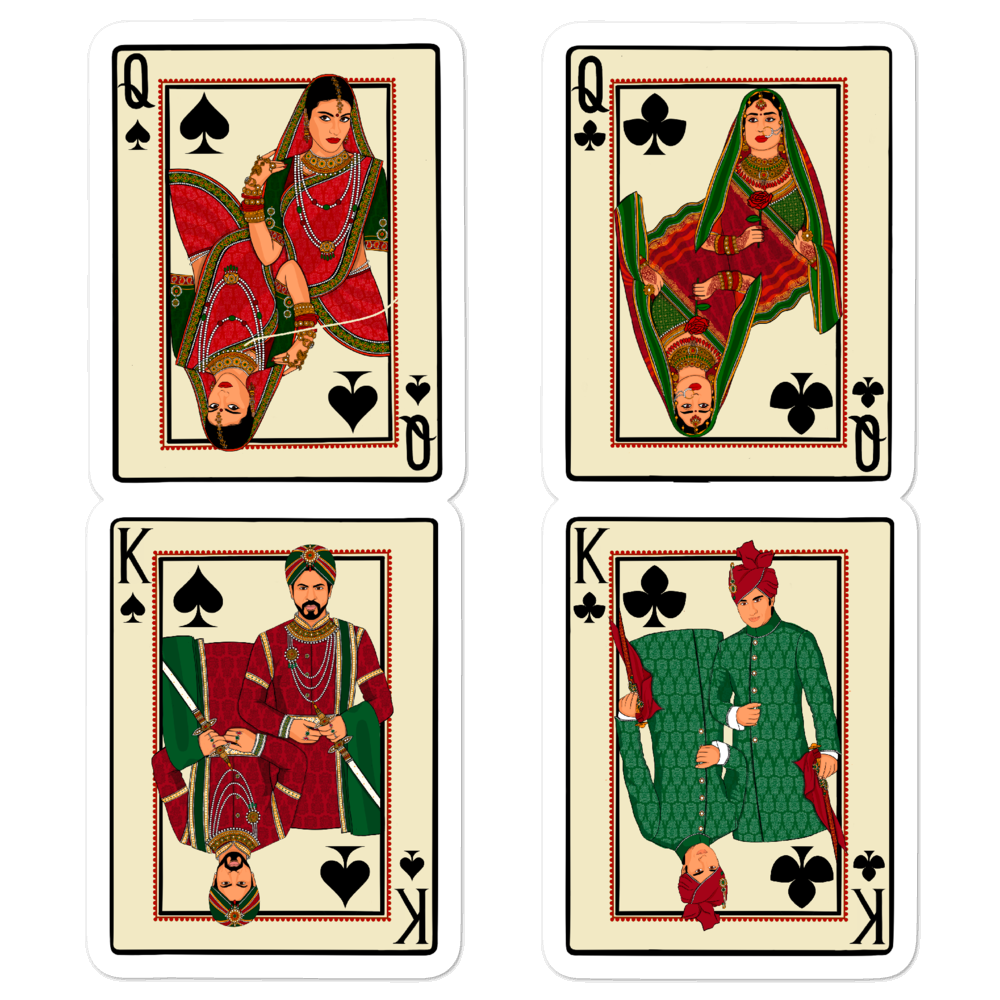 Royals (Set 2) - Bubble-free stickers