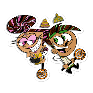 Wanpreet & Cosmohan - Bubble-free stickers