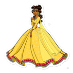 Desi Belle - Bubble-free stickers