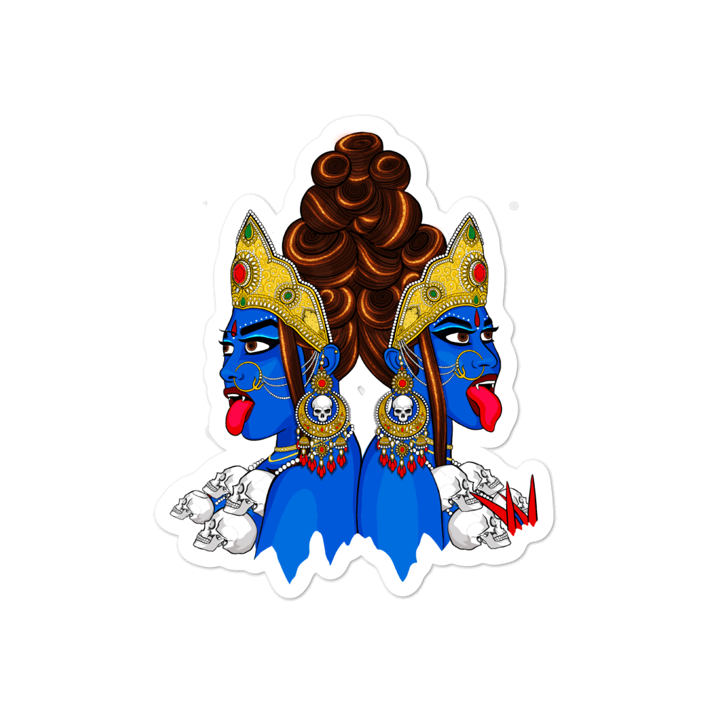 Devi Series: Women Are Powerful - Bubble-free stickers