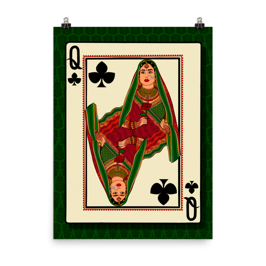 Queen of Clubs - Poster