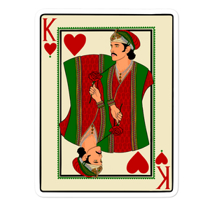 King of Hearts - Bubble-free stickers