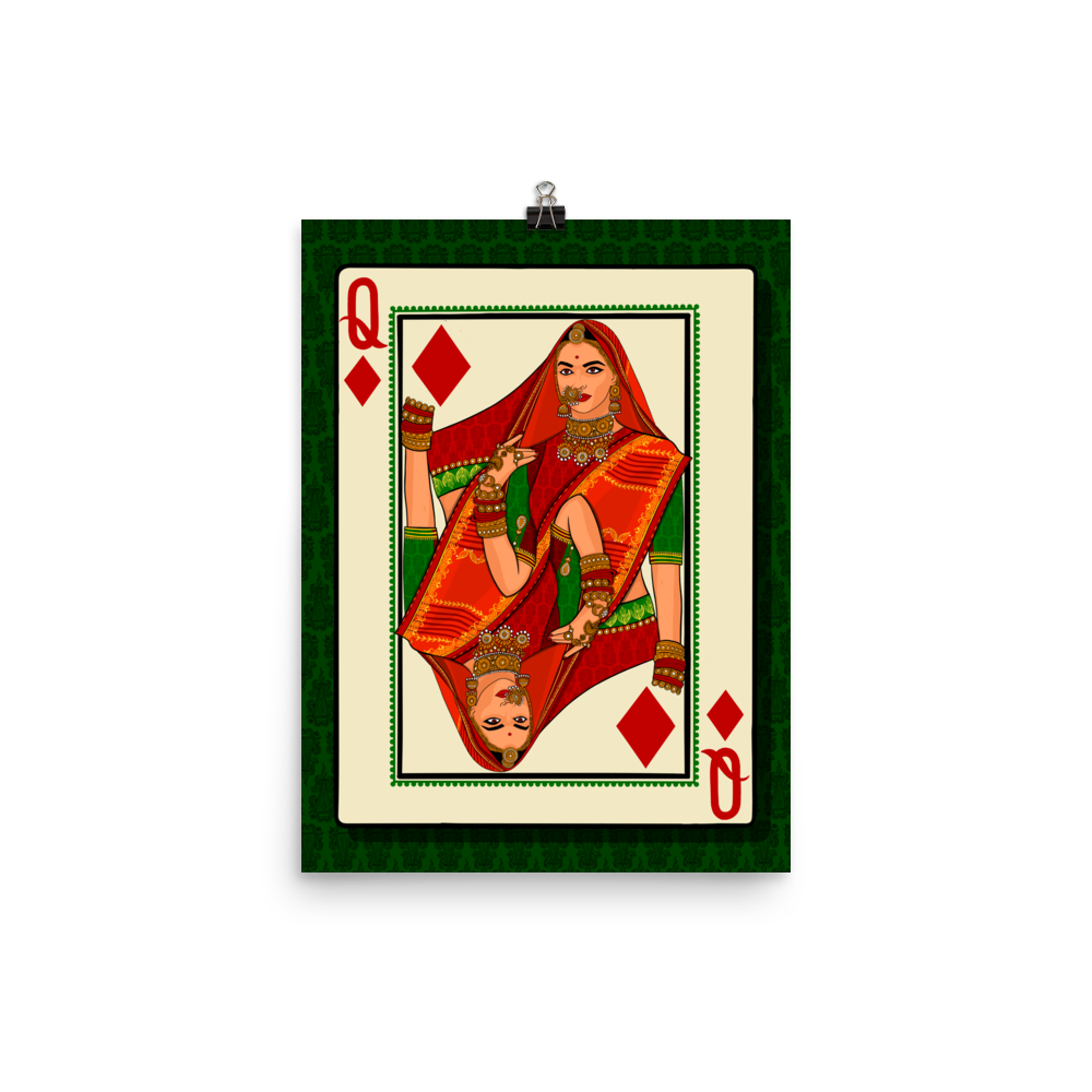 Queen of Diamonds - Poster