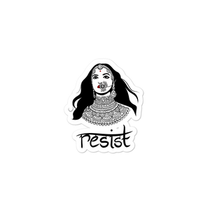 Resist - stickers