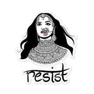 Resist - stickers