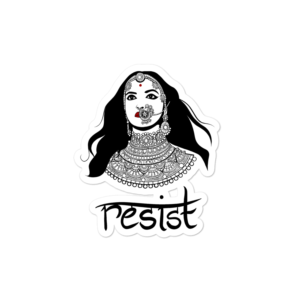 Resist - stickers