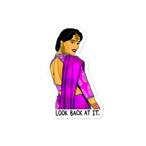 Look Back At It. - Bubble-free stickers